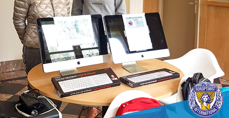 K-Force donated two Apple iMacs