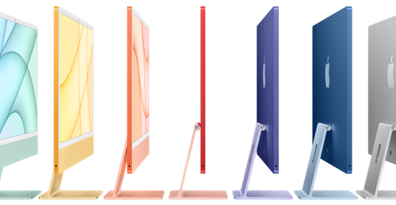 Apple iMac colors