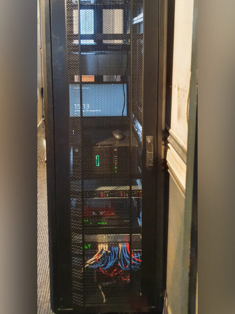 Network cabling & patching after cleanup
