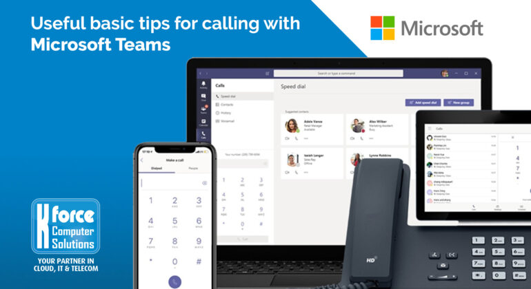 Useful basic tips for calling with Microsoft Teams