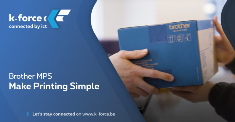 Brother MPS - print goedkoper dankzij automatisatie
